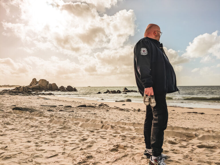 La plage des Amiets à Cléder